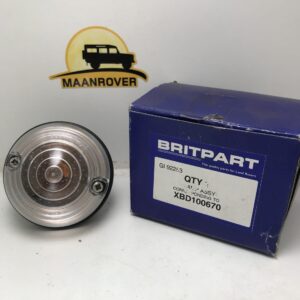 XBD100670 Lamp Assy Clear Lens, Amber Bulb