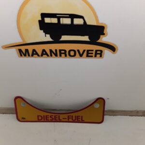 502951 Land Rover Diesel Badge for Fuel Cap.